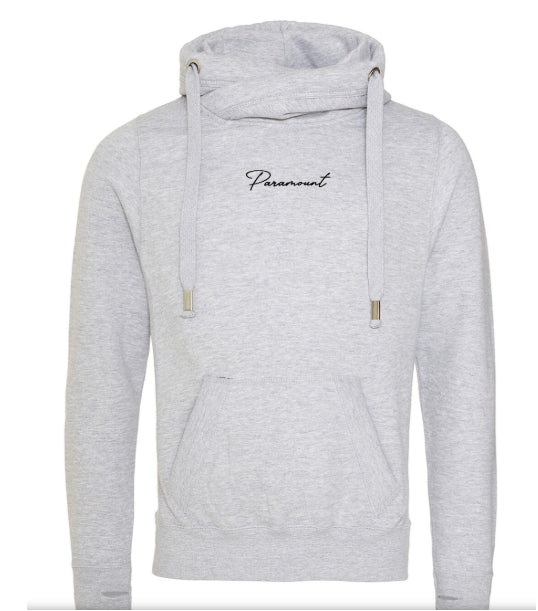 Embroidered Paramount Cross Neck Hoodie ( Adult )