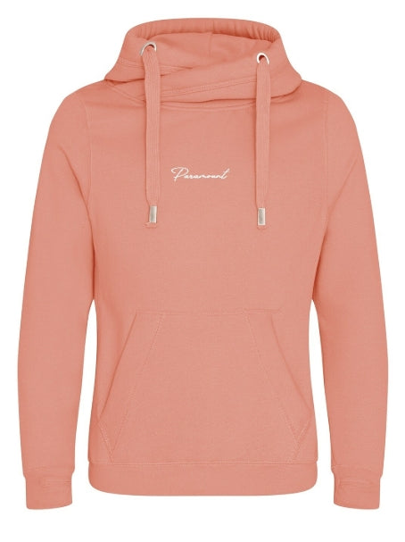 Embroidered Paramount Cross Neck Hoodie ( Adult )