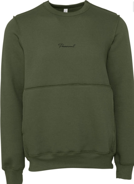 Embroidered Paramount Pull Over ( Adults )